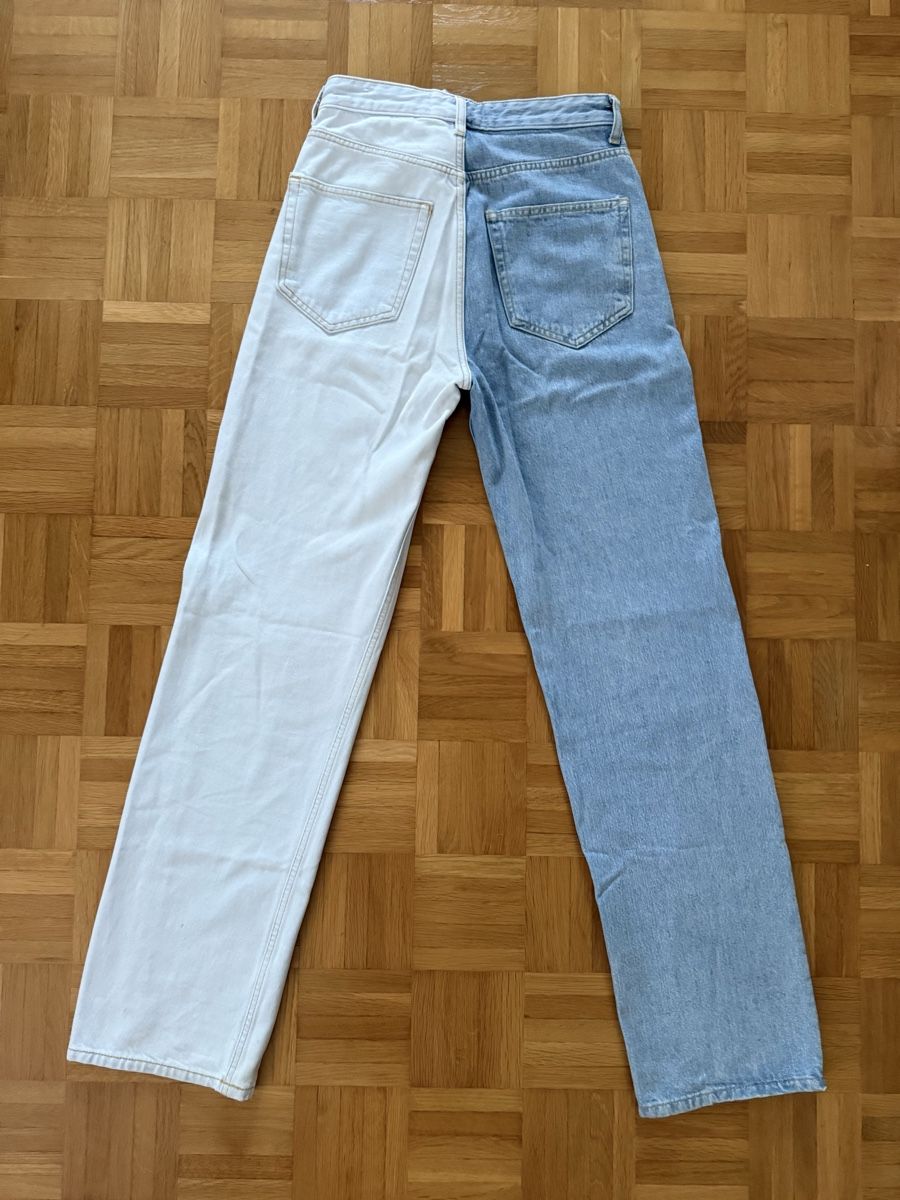 Pull&Bear Jeans: PULL&BEAR zweifarbige Jeans – Usato da Binningen venduto da zoemaya 1