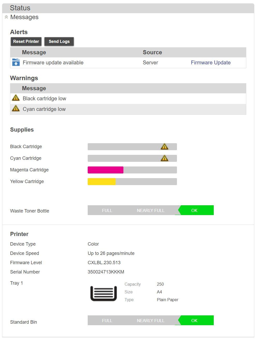 Lexmark Stampanti: Lexmark MC3326i multifunction printer; multifunktionsdrucker – Usato da Zollikon venduto da Chasep023 4