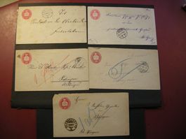 5 TÜBLIBRIEFE AB 31.XII.77. SCHWARZENEGG/1.lll.78.PISCHINGEN