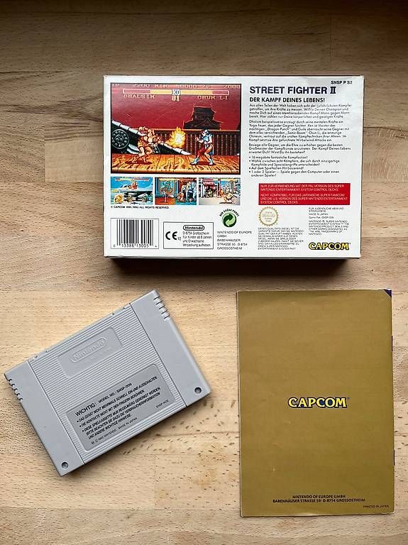 Capcom Giochi: Street Fighter 2 SNES PAL – Usato da Winterthur venduto da gegenmittel 1