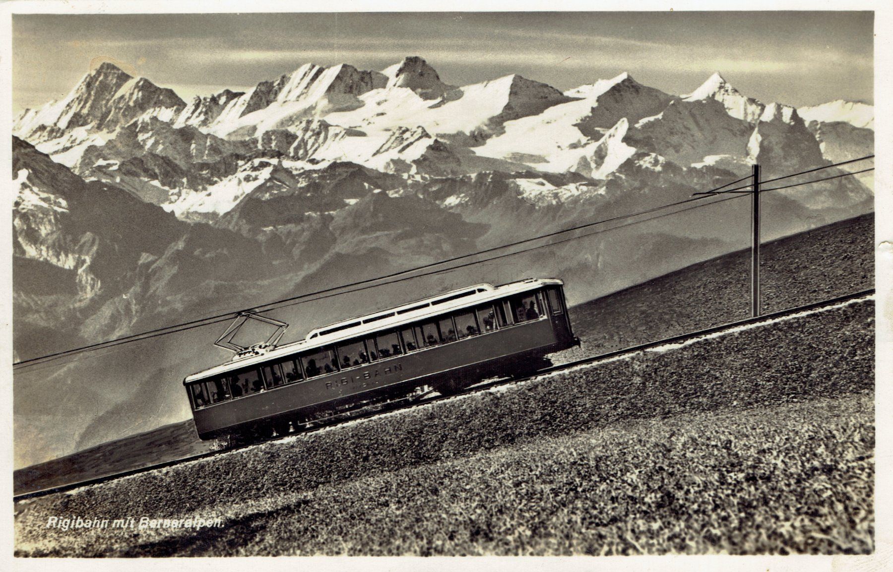 Cartes postales: Rigi-Rigibahn, um 1930 – D'occasion à Otelfingen par Schmitte9