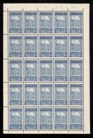 1924 UPU Nr. 168BI im Bogen **