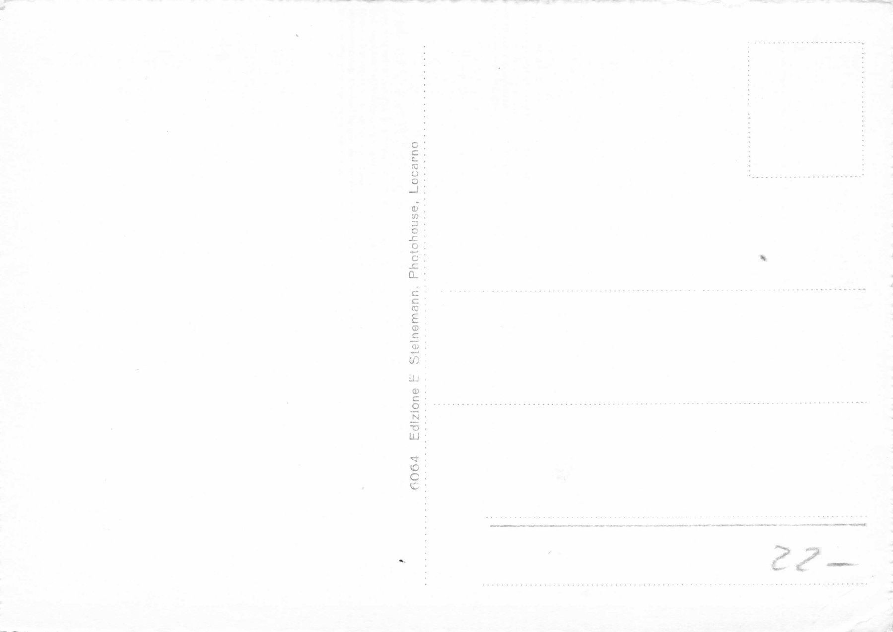 Cartoline postali: Ti Vergeletto val onsernone – Usato da Biasca venduto da Blenio71 1