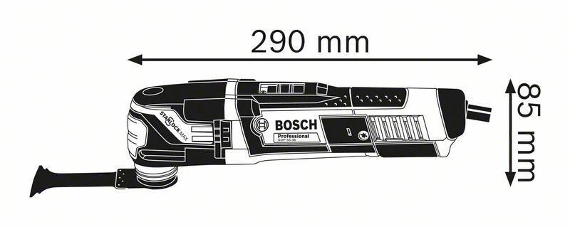 Bosch Tutti gli attrezzi: BOSCH MultiCutter GOP 55-36 Professional – Nuovo e nell'imballaggio originale da Bottighofen venduto da zaap 5