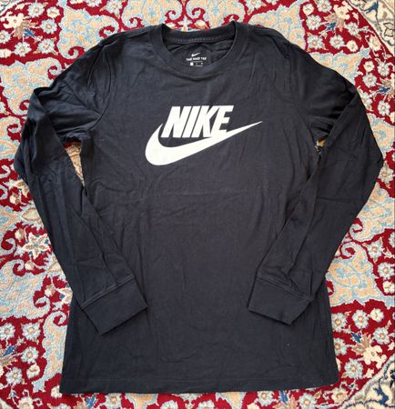 Langarmshirt Longsleeve - Nike - Grösse S - Schwarz