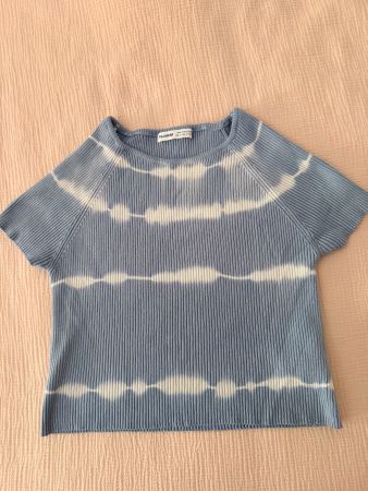 Pull&Bear Crop Kurzarm Shirt Gr L