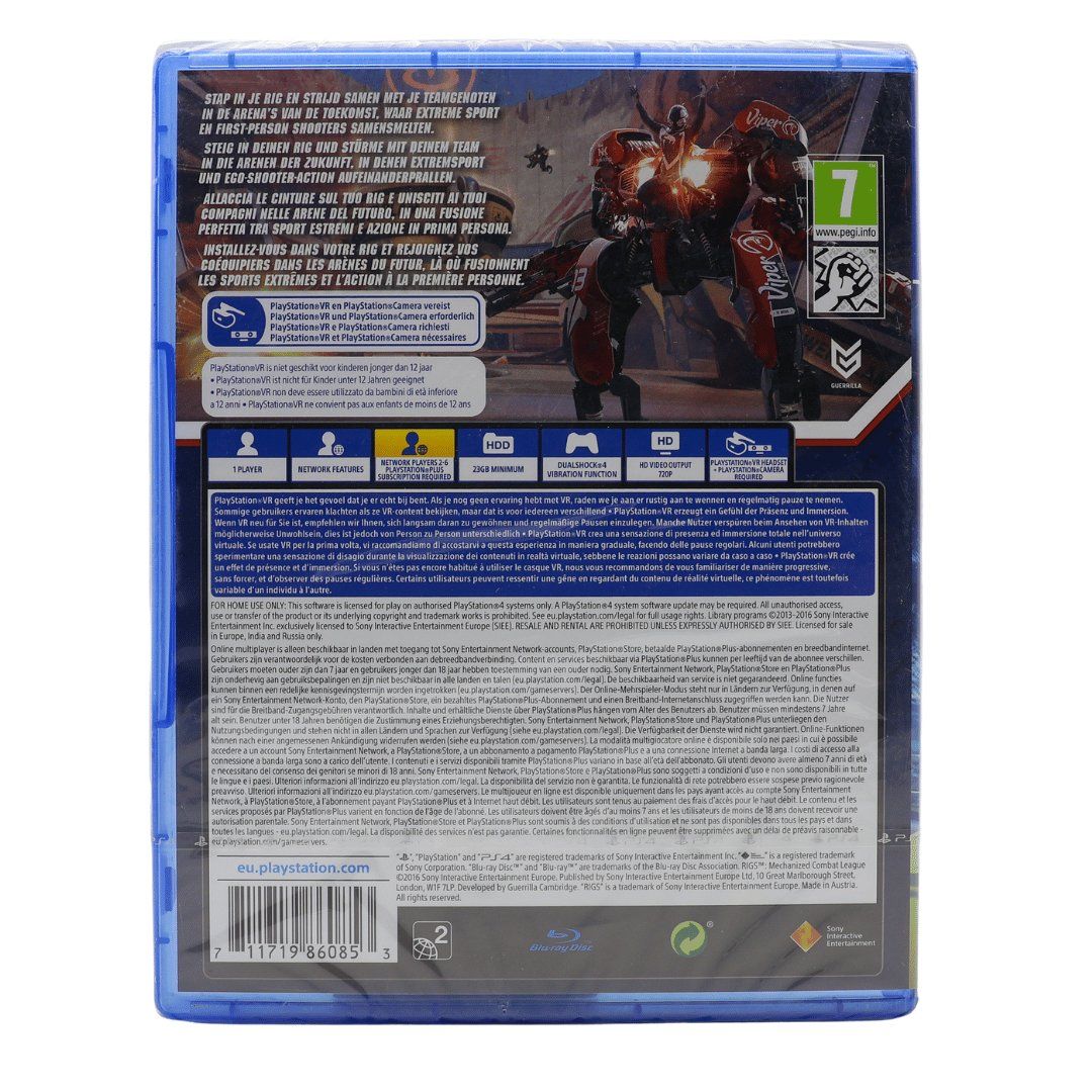 Spiele: RIGS Mechanized Combat League - PS4 - NEW – Neu und originalverpackt aus Paudex von dindeboy 1