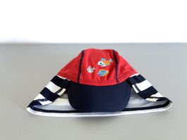 Baby Mütze Sonnenhut Badekappe Nackenschutz Gr.80-92 UVP50+