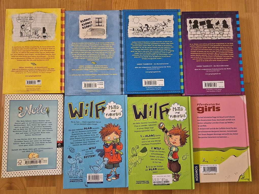Libri: Diverse Kinderbücher, Gregs Tagebuch etc – Usato da Elfingen venduto da nor_lq9d 1