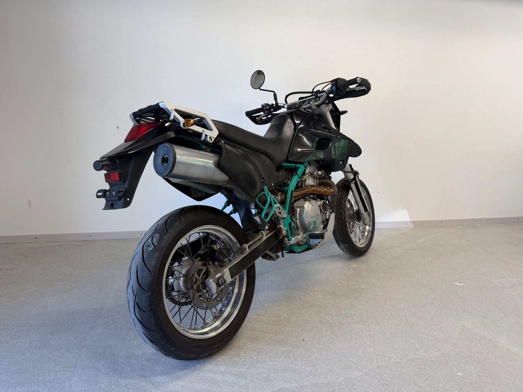 Kawasaki Strasse: Kawasaki KLX 650 Supermoto/Enduro – Gebraucht aus Trogen von Alpinmotos 2