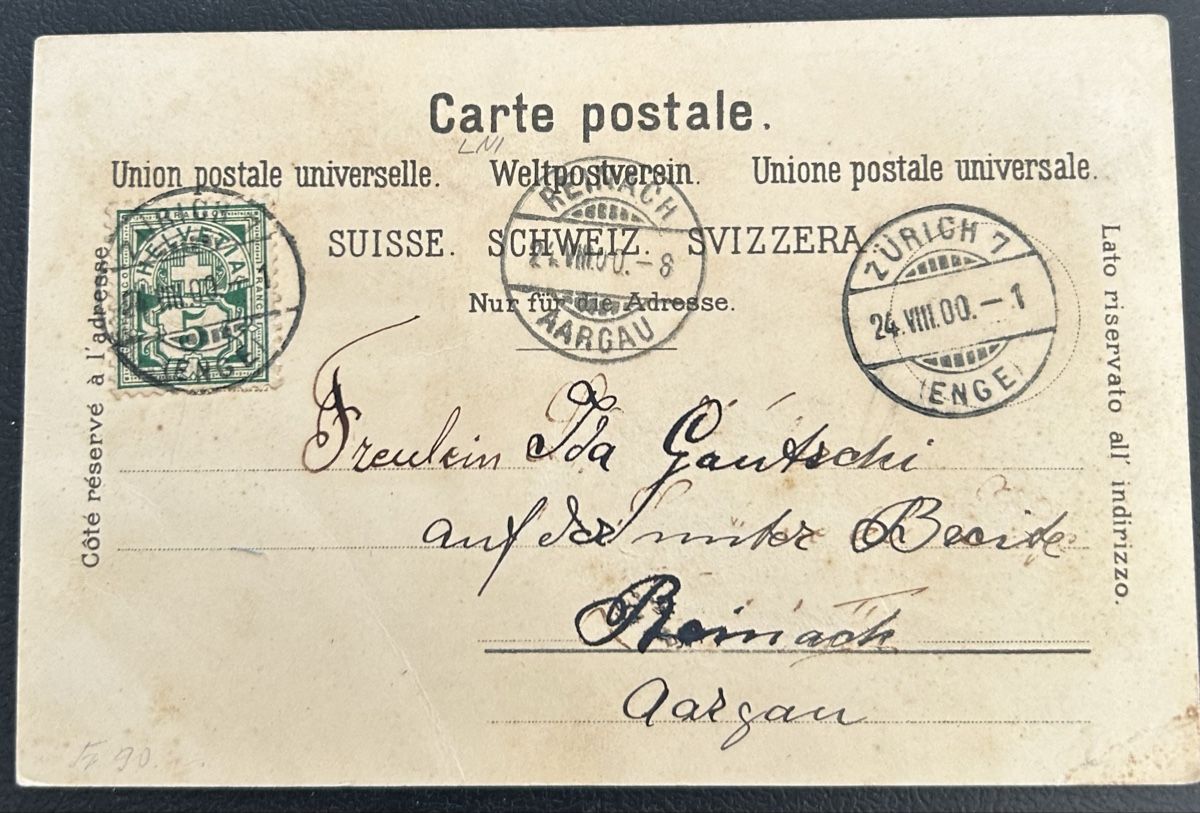 Cartoline postali: Gruss aus Kölliken Litho  – Usato da Horw venduto da Tellbub 1