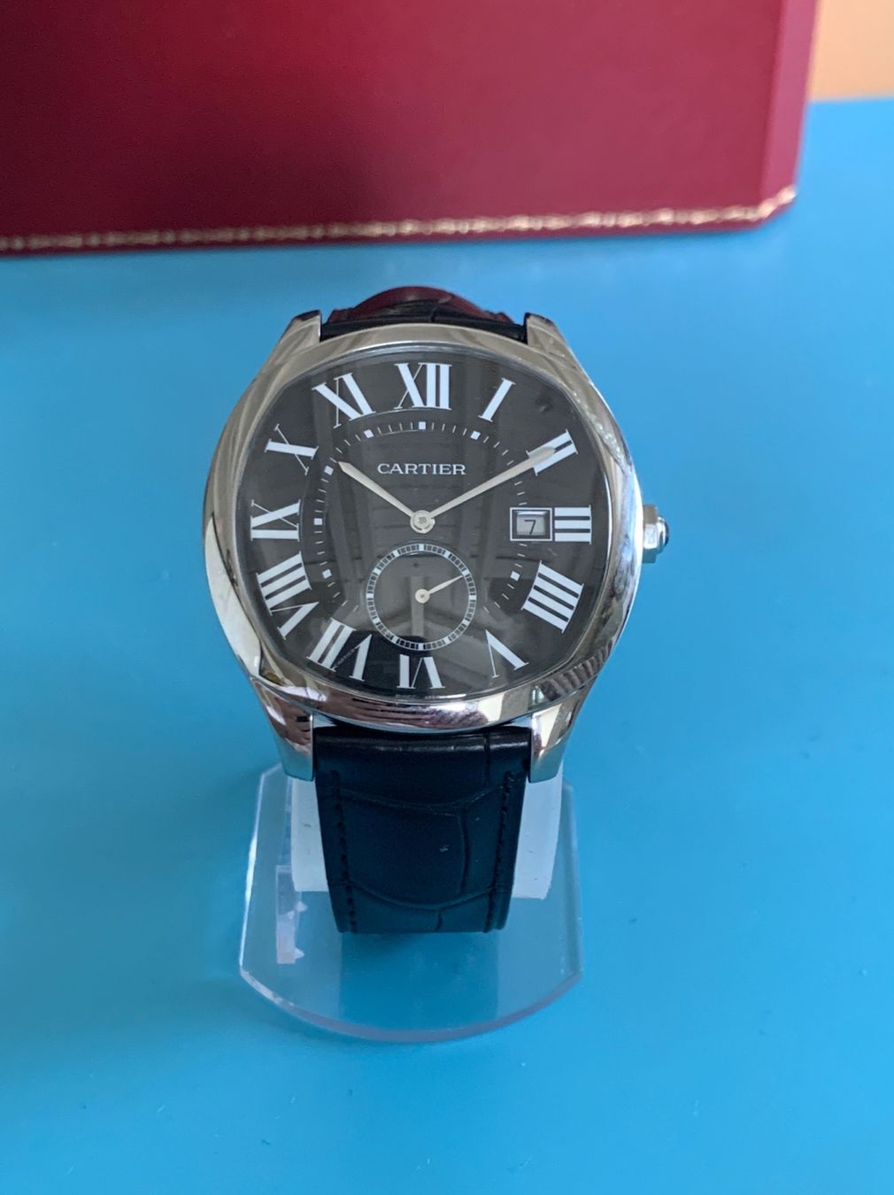 Cartier Orologi: DRIVE DE CARTIER UNGETRAGEN FULL SET – Nuovo e nell'imballaggio originale da Ermatingen venduto da driftelement 7