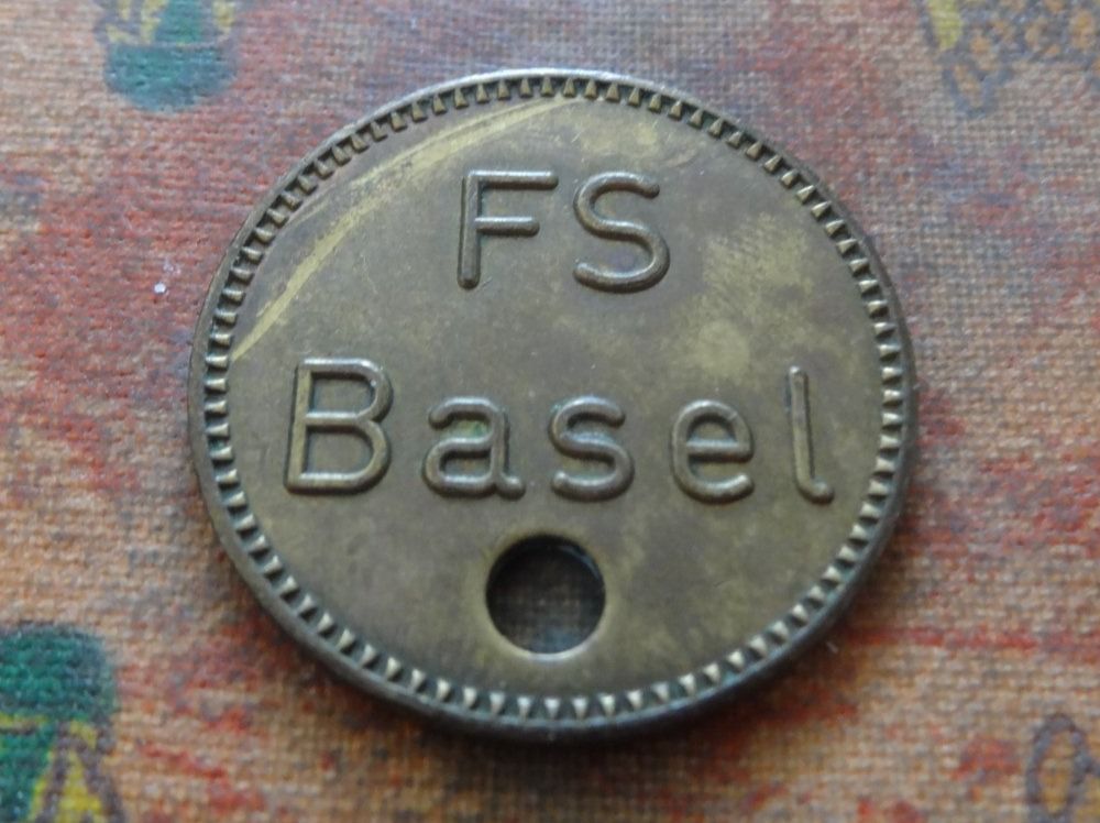 Tutti le monete: Jeton  " FS  Basel "   (I) – Usato da Romanel-sur-Lausanne venduto da Swift13