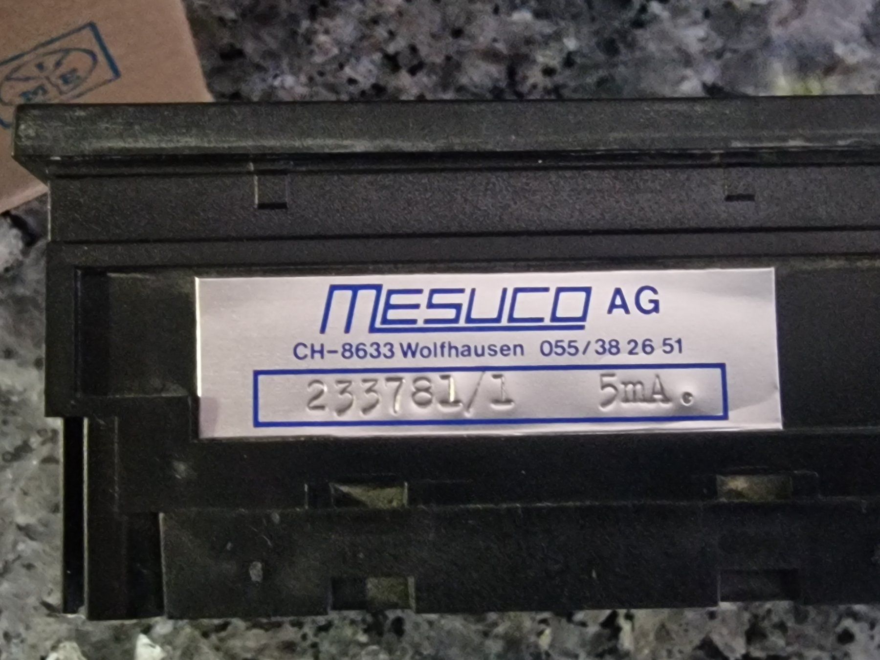 Messen: Analoges Ampere meter 400/5mA – Neu und originalverpackt aus Uerkheim von Justi.y 1