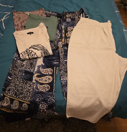 Sommerliche Damen-Kleider-Paket- Grösse  5 tStk. gut erhalte
