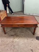 Table basse/console en véritable bois Shisham