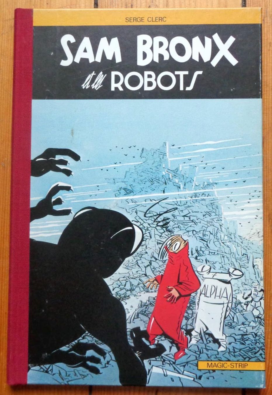 Comics: Serge Clerc - Sam Bronx et les robots. Edition originale – Gebraucht aus Le Locle von LibrairieLaBergerie