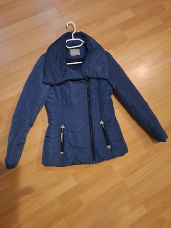Winterjacke, dunkelblau, Grösse 36, Neuwertig! Top Zustand