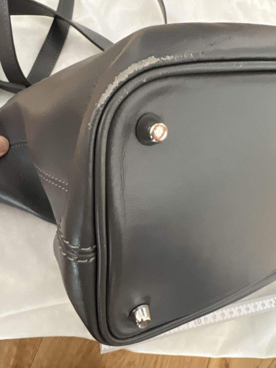 Maison Mollerus Taschen für Damen: Maison Mollerus Beuteltache Leder – Gebraucht aus Sins von Cojedu 3