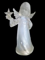 LED-Engel, stehend mit Stern mit LSD Beleuchtung, H. ca.28cm