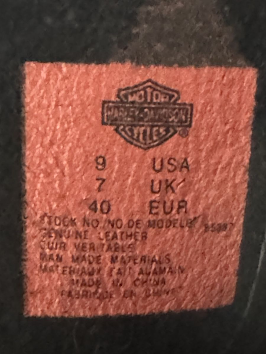 Harley-Davidson Scarpe da donna: Harley Davidson Lederstiefel Gr.40 – Nuovo (secondo la descrizione) da Brunnen venduto da Skyline89 9