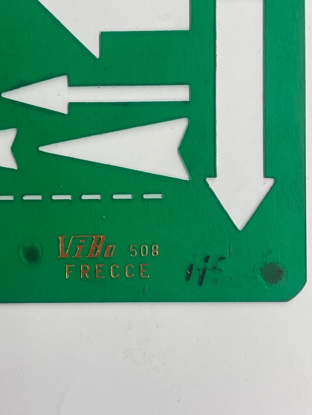 Schablonen: Pfeilschablone grün – Gebraucht aus Matzingen von carola71 1