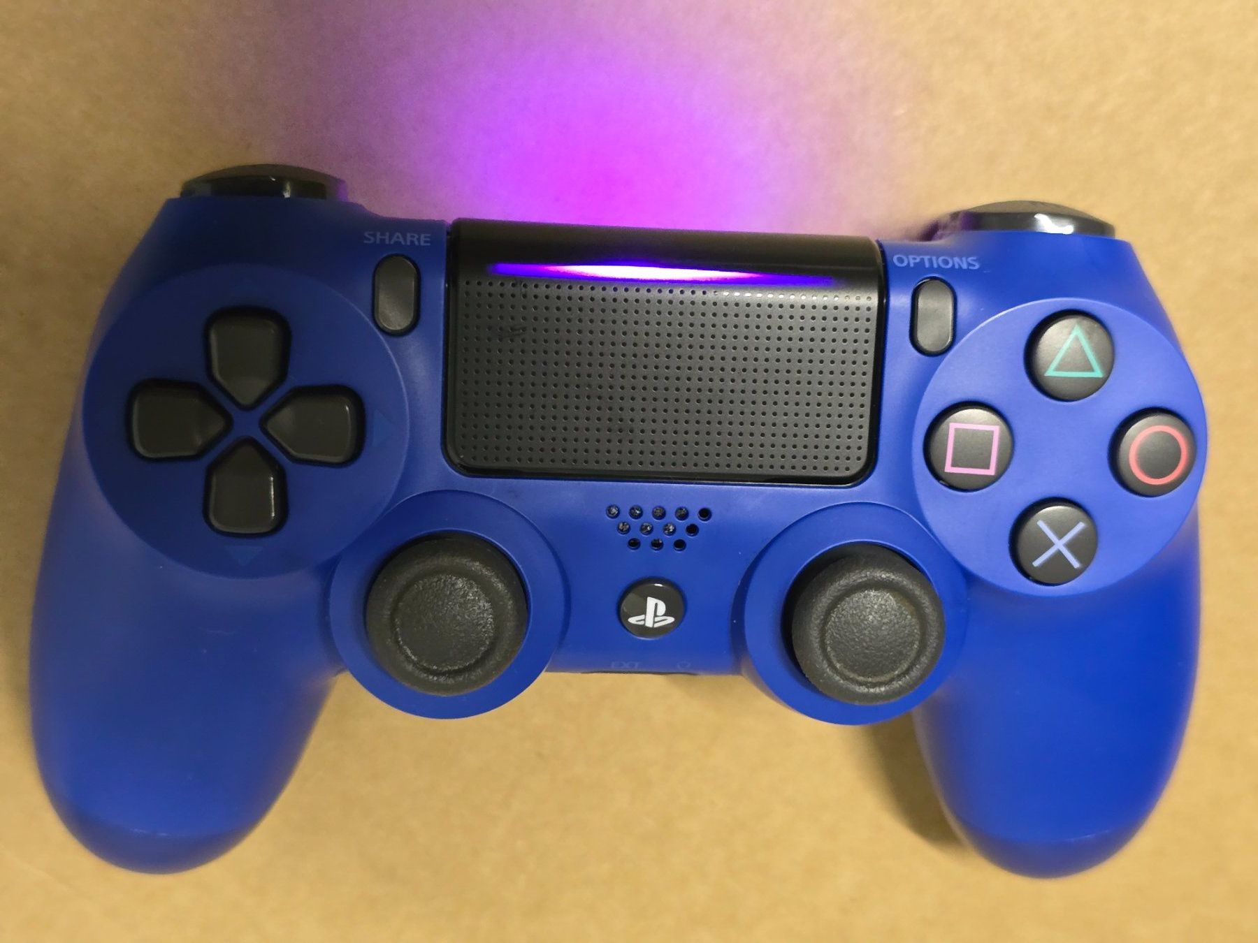 Sony Manettes: Original Sony PS4 Controller – Wave Blue – D'occasion à Basel par Zait 1