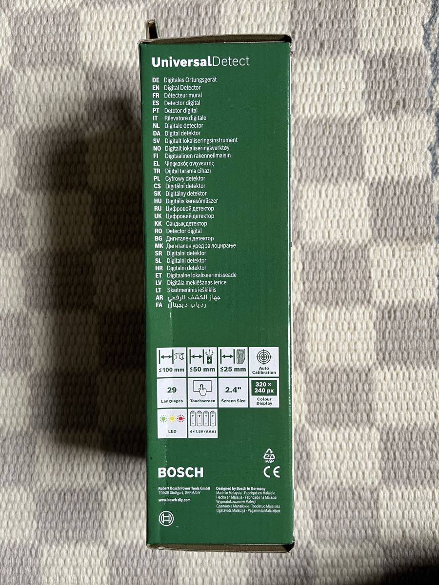 Bosch Misurare: Bosch UniversalDetect neuwertig – Nuovo (secondo la descrizione) da Winterthur venduto da tsu_g7w8 2