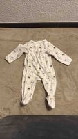 Baby Strampler Winnie Puuh weiss gebraucht gr.68
