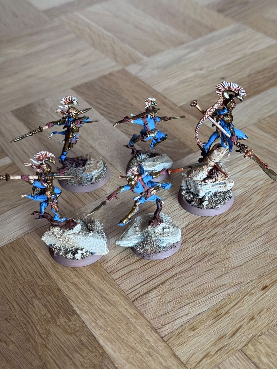 Kit di modellismo & Modellini statici: Warhammer Lumineth Krieger vollständig bemalt – Usato da St. Gallen venduto da SirCaledor 1