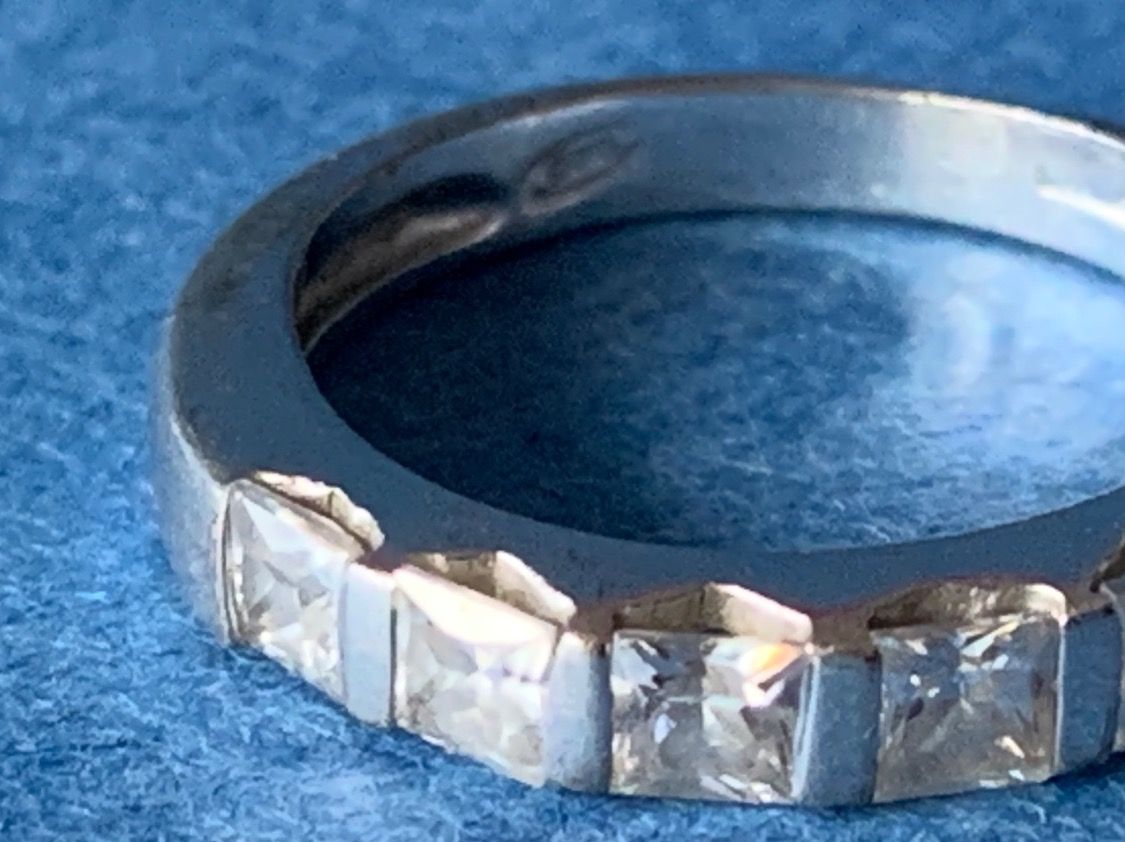 Anelli: Silberring 5 stones kompact (53) – Usato da Dittingen venduto da Bijoubelle 8