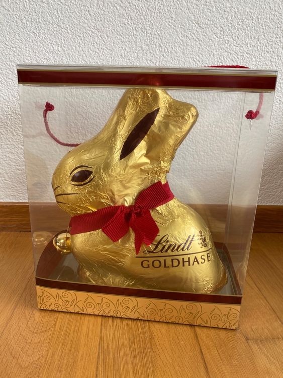 Stilvolle Lindt Osterhase Xxl Bild