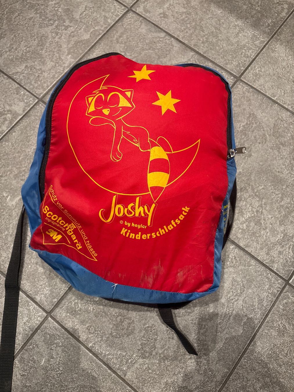 Sacchi a pelo: Kinderschlafsack mit Waschbär-Motiv – Usato da Andwil SG venduto da schmei 5