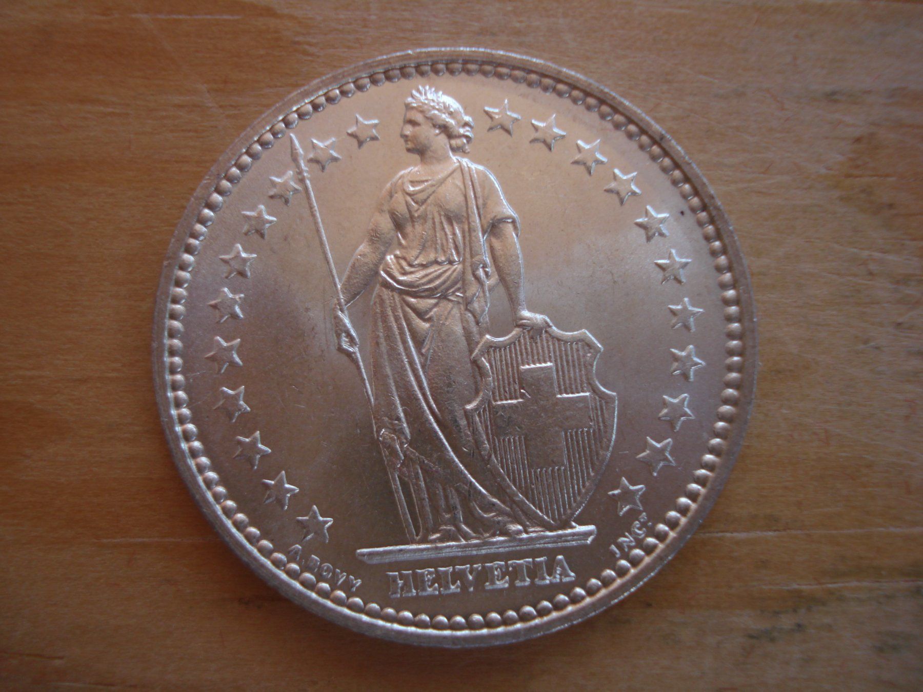 Tutti le monete: (C1) 2 Franken 1920 STGL – Usato da Erlach venduto da Net-Coins 1