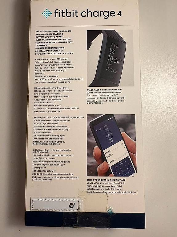 Smartwatch: Fitbit Charge 4 - Top Zustand  – Gebraucht aus Richenthal von Idetifikation 2