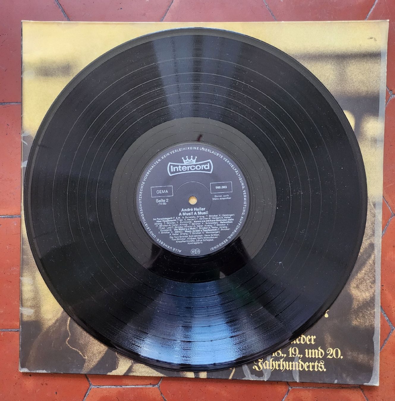 Dischi in vinile: André Heller 4 LPs inkl. Doppel-LP Bei lebendigem Leib – Usato da Zürich venduto da BAENZERINO 4