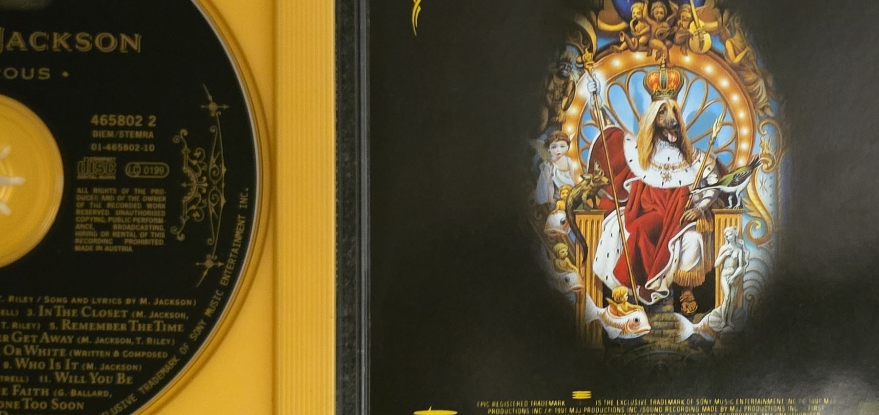 CDs: CD Michael Jackson Dangerous Album  – D'occasion à Emmen par Kusi90 5