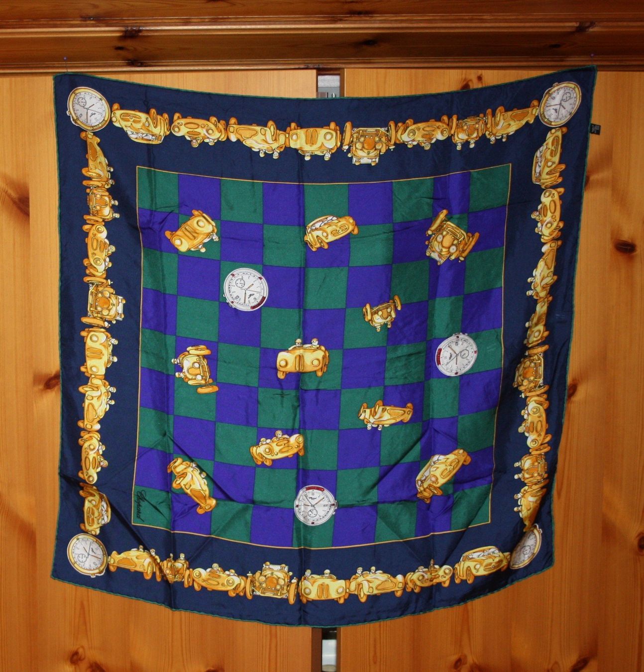 Foulard & Sciarpe: Schal Tuch blau - bunt – Usato da Flüelen venduto da Diversicum-Textil 1