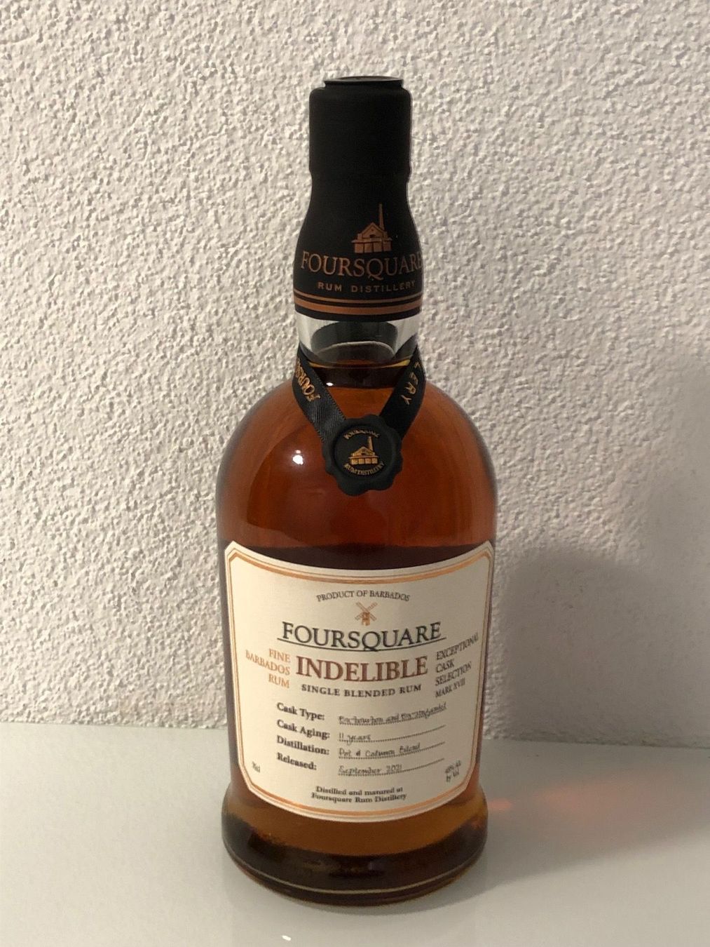 Bevande alcoliche: FOURSQUARE Indelible Rum 2021 – Nuovo e nell'imballaggio originale da Zug venduto da A1L-B