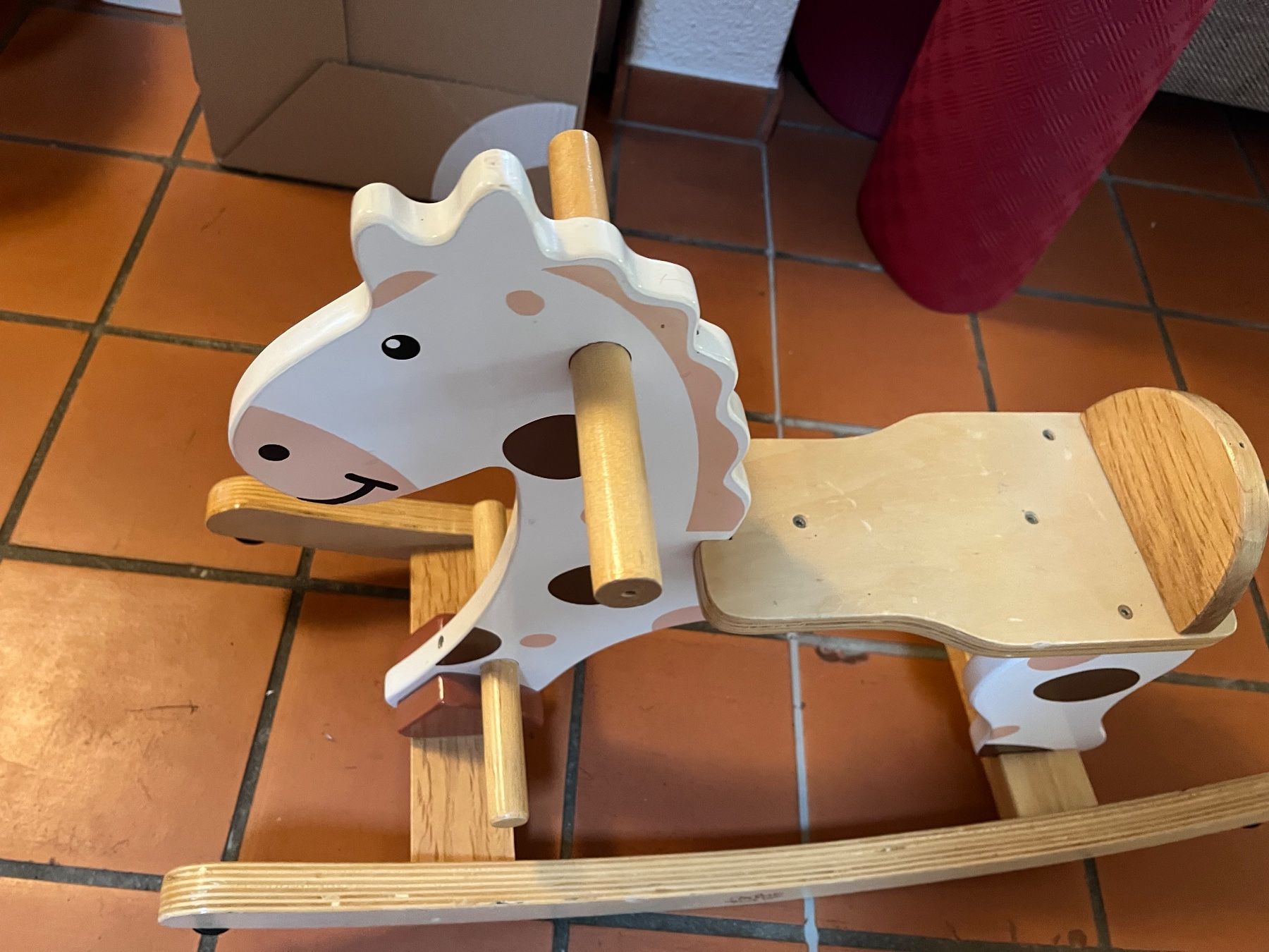 Spielzeuge: Schaukelrössli aus Holz – Gebraucht aus Unterentfelden von plastmass 4