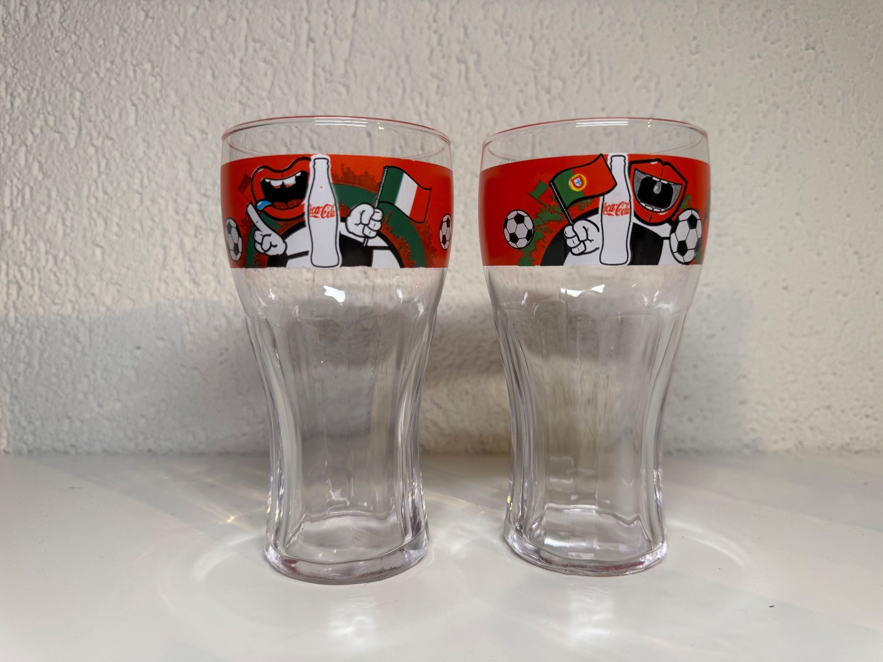 Coca-Cola Bicchieri: Coca Cola Gläser Fussball 2011 – Usato da Grosswangen venduto da Second_hand_paradise 1