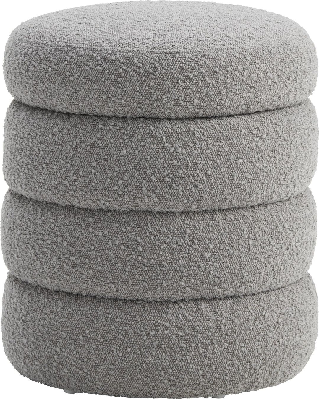 Micasa Hocker: Hocker mit Stauraum Sitzhocker Ottomane Boucle-Polster Grau – Neu und originalverpackt aus Bern von ari_66yc