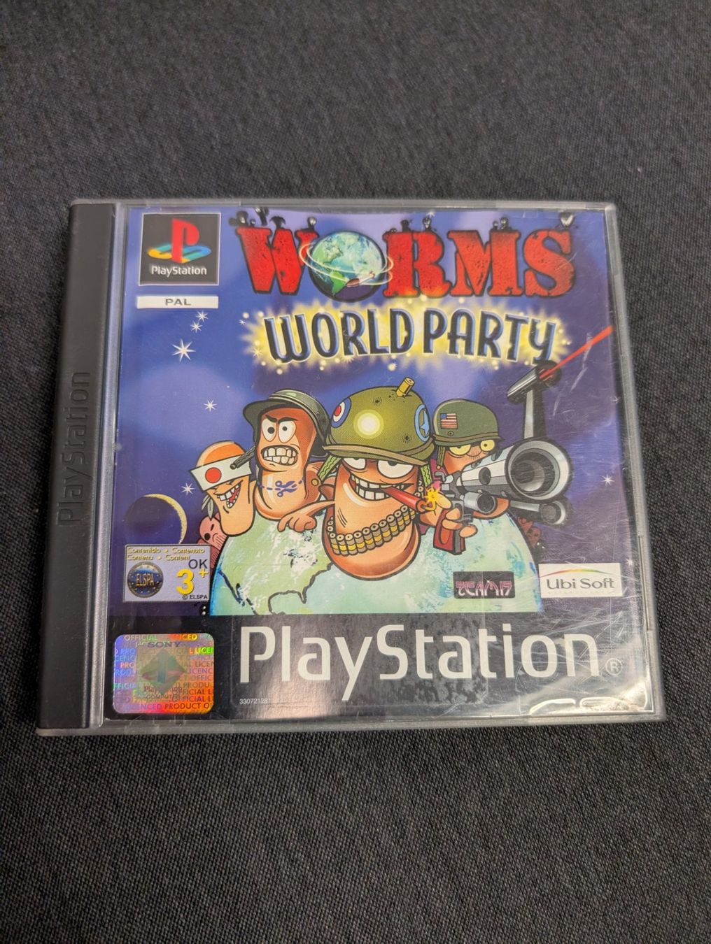 Spiele: Worms world party ps1 – Gebraucht aus Giubiasco von Ticinerd