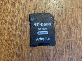 MicroSD zu SD Adapter