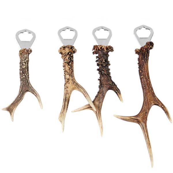 Flaschenöffner & -verschlüsse: Flaschenöffner mit echtem Rehhorn – Neu und originalverpackt aus Arbedo von patagonialeatherrugs 2