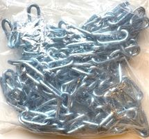 Kette à 5 m C 50 Eisen verz. 45 mm. Ø 5 mm. Gratis Lieferung