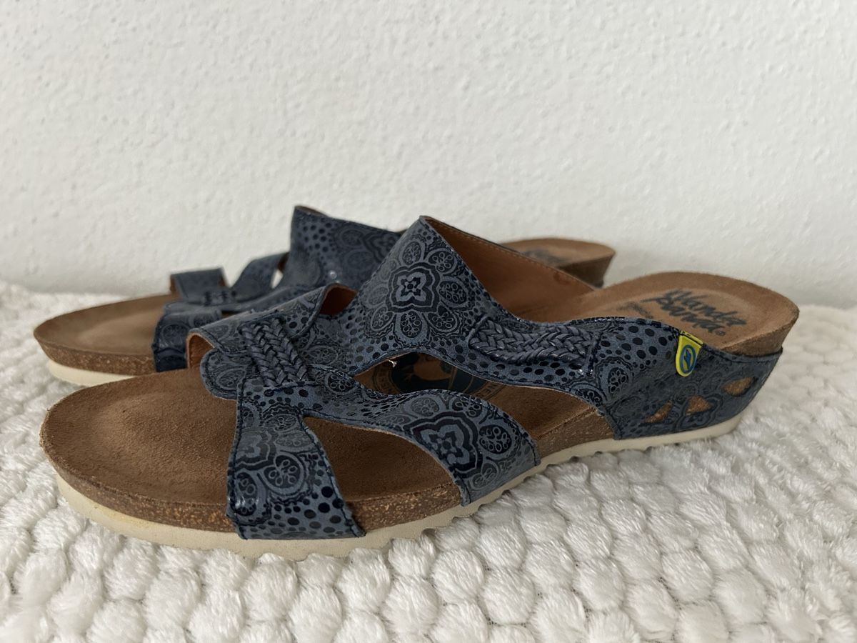 Scarpe da donna: Hausschuhe, Sandalen Gr. 38 – Usato da Zürich venduto da Aengely 1