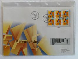 FDC Grossbrief A-Post aus Selbstklebendem MH 2001 ET