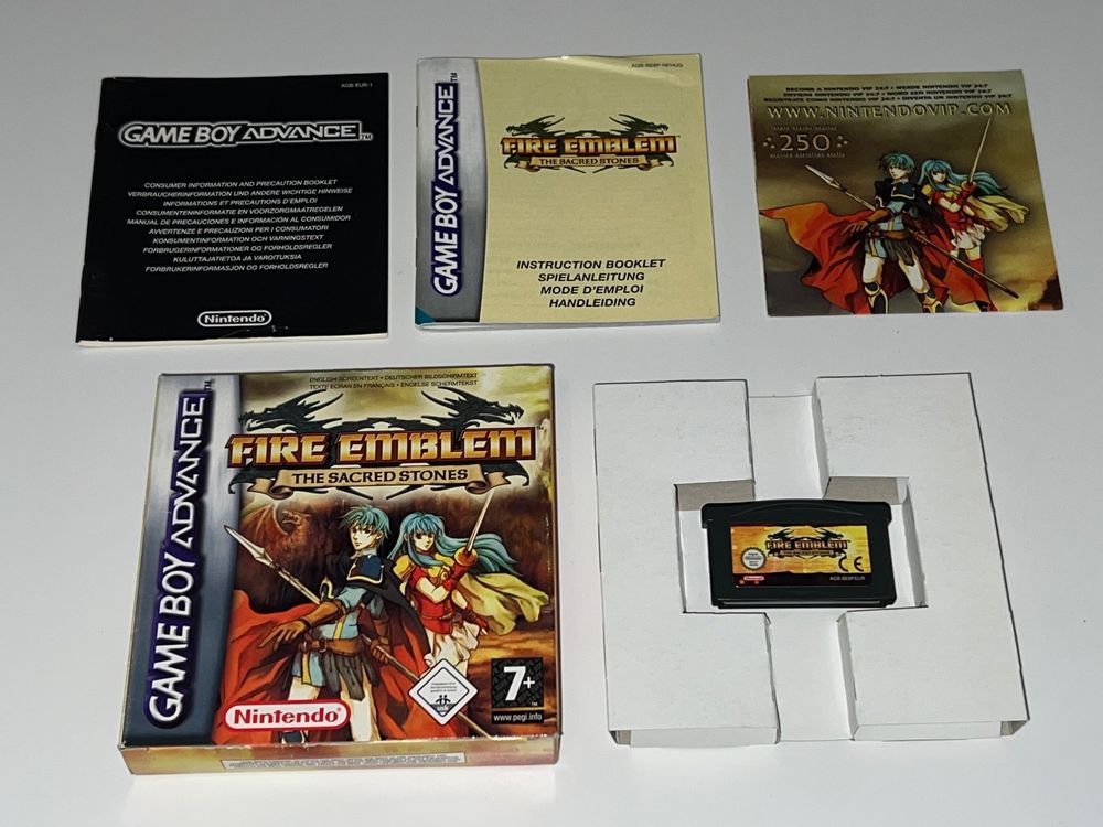 Game Boy Advance (GBA) - Fire Emblem The Sacred Stones (OVP) | Kaufen ...