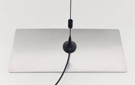 Edelstahlplatte GP-R25-12 ; 250mm x 120mm x 1.5mm
